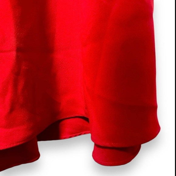 Vintage Dressbarn Red Sleeveless Long Formal Dress Sequin Womens Size 6 Romantic - Picture 7 of 14